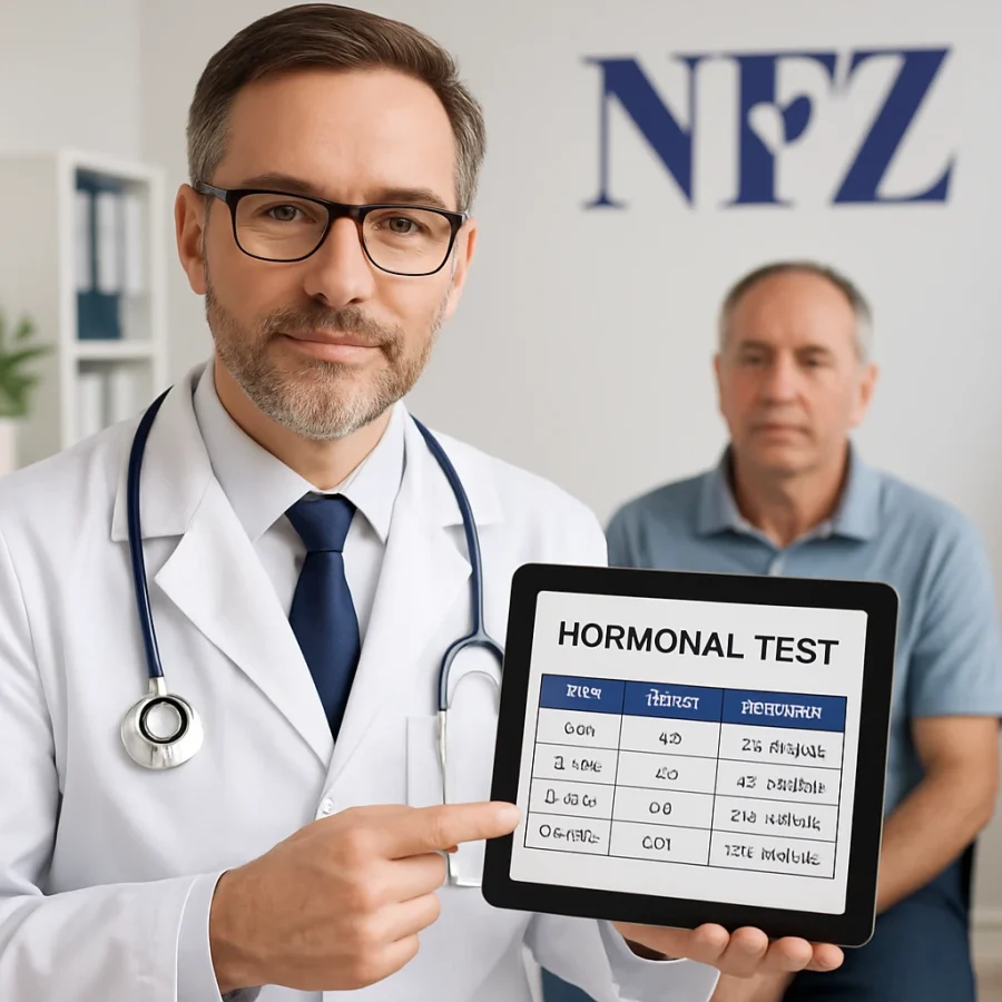 Badania hormonalne u mężczyzn – czy są refundowane przez NFZ?