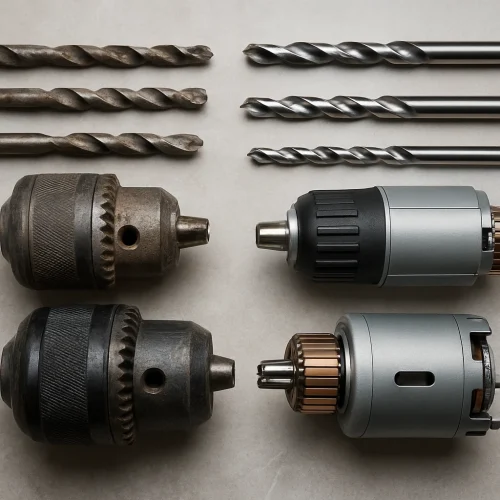 Części do wiertarek – co najczęściej się zużywa i jak dobrać zamienniki?