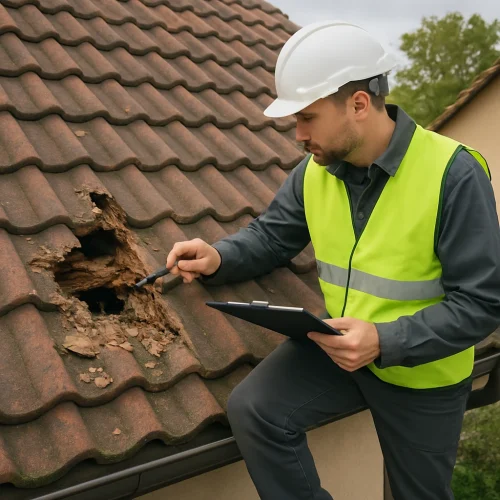 Naprawa dachu po kunie – kiedy wezwać specjalistę?