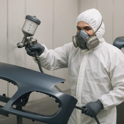 Odzież ochronna w lakierni