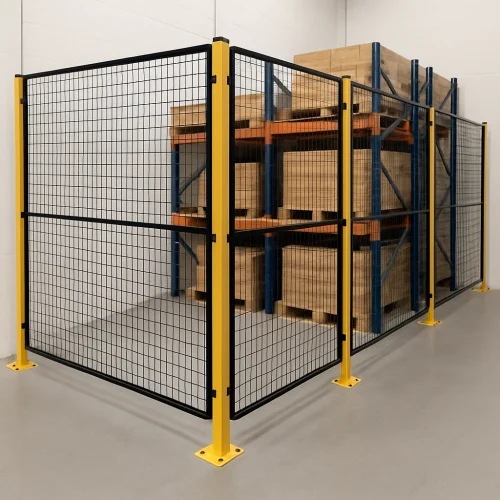 Ogrodzenia magazynowe ochronne – dlaczego są niezbędne w każdym magazynie?