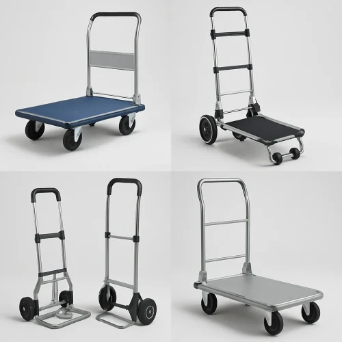 Wózki transportowe składane – jakie wybrać do pracy w magazynie?