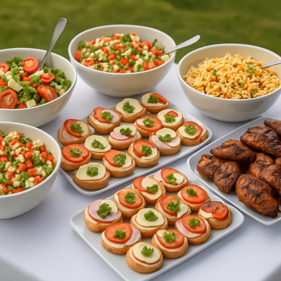 Catering plenerowy – jakie potrawy sprawdzą się w terenie?