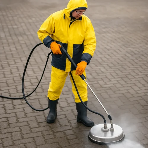 Na czym polega skuteczne czyszczenie kostki brukowej?